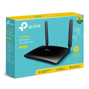 TP-LINK TL-MR6400 4 PORT 300MBPS 2.4GHZ 2x2dBI 4G LTE ROUTER