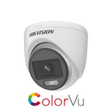 HIKVISION COLORVU DS-2CE70DF0T-LPFS  2MP 2.8MM 1080P HD-TVI DOME SESLİ KAMERA