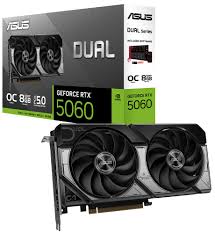 8 GB NVIDIA ASUS RTX5060 GDDR7 128BIT 3xDP/HDMI (DUAL RTX5060-
O8G)
