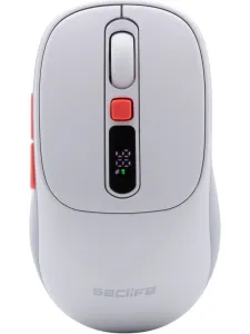 SECLIFE SC-300 SARJLI KABLOSUZ USB SESSIZ MOUSE BEYAZ