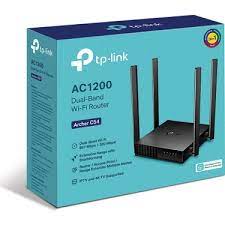 TP-LINK ARCHER C54 AC1200 4 PORT 867MBPS DUAL BAND 10/100 ROUTER ACCESS POINT