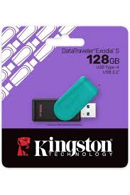 128 GB KINGSTON Exodia USB 3.2  USB BELLEK DTXS/128GB SİYAH