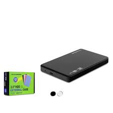 HADRON HDX1757 2.5 İnç SATA HDD/SSD HARICI DISK KUTUSU USB 2.0 -SIYAH