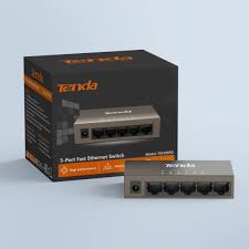TENDA TEF1005D 5 PORT 10/100Mbps METAL KASA YONETILMEZ SWITCH