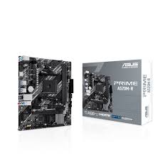 ASUS PRIME AMD  A520M-R AM4 DDR4 4600MHZ (O.C) M.2  USB3.2 HDMI mATX