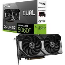 16 GB NVIDIA ASUS DUAL RTX5060TI-O16G GDDR7  128BIT 1xHDMI+3xDP
ort