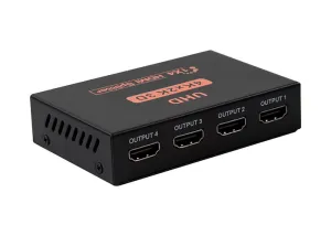 HYTECH HY-LU4 4 PORT 4K*2K HDMI SPLITTER