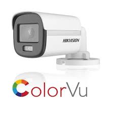 HIKVISION COLORVU DS-2CE10DF0T-LPFS  2MP 2.8MM 1080P HD-TVI BULLET SESLİ KAMERA