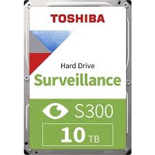 10 TB TOSHIBA S300  7200RPM 512MB SATA3 550TB/Y 7/24 GÜVENLİK DİSKİ(MG10ADA10TV)