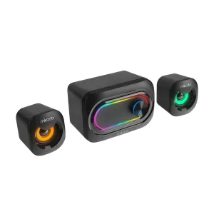 MIKADO MD-511 5W+3W×2 USB RGB LEDLI 2.1 GAMING HOPARLOR