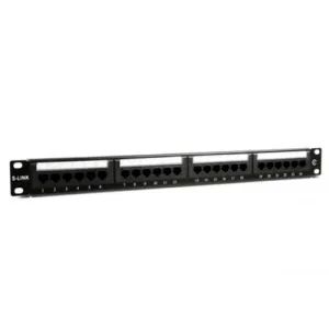 S-LINK SL-F624 UTP CAT6 24 PORT DOLU PATCH PANEL