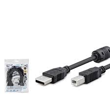 HADRON HDX7507 USB PRINTER KABLO  5 MT SIYAH
