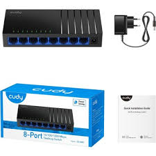 8 PORT CUDY GS108D 10/100/1000Mbps  GIGABIT  SWITCH