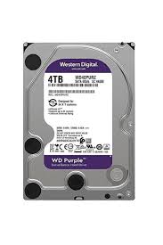 4 TB WESTERN DIGITAL SATA3 SURVEILLANCE  128MB  PURPLE WD44PURZ (7/24 GUVENLIK DISKI)