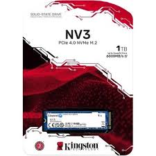 1 TB KINGSTON NV3  PCI-Express 4.0 2 TB M.2 SSD(6000Mb/4000Mb)SNV3S/1000G