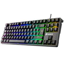 GAMEBOOSTER G23B ENIGMA TKL RAINBOW AYDINLATMALI  RED SWITCH MEKANIK SIYAH GAMING KLAVYE