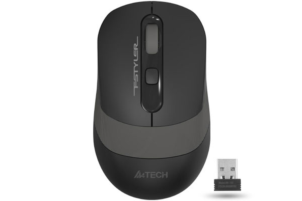 A4 TECH FG10 GRI NANO KABLOSUZ OPTİK 2000 DPI MOUSE