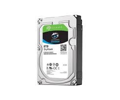 8 TB SEAGATE SATA3 7200RPM 256MB SKYHAWK ST8000VE001 (7/24 GUVENLIK DISKI)