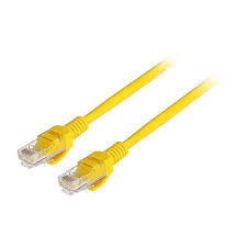 FRISBY FA-C6730Y CAT6 UTP PATCH KABLO SARI 1 METRE