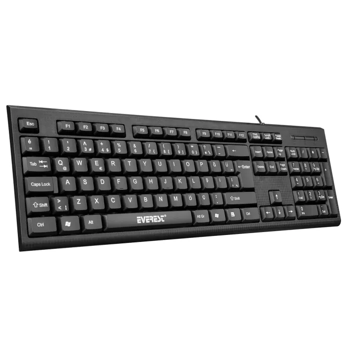 Q EVEREST KB-871U USB STANDART SIYAH KLAVYE