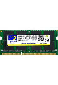 4 GB DDR3 1600 MHZ TwinMOS  CL11  Notebook RAM MDD3L4GB1600N(1.35 Volt)
