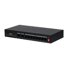 DAHUA PFS3010-8ET-65 8 PORT 10/100 PoE Port (65W), 2FE Uplink Switch