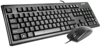 Q A4 TECH KM-72620D MULTIMEDYA KLAVYE USB+OPTIK MOUSE SIYAH