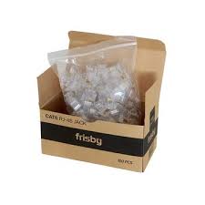 FRISBY FNW-RJ4520N RJ45 UTP CAT6 KONNEKTOR 100 LU PAKET